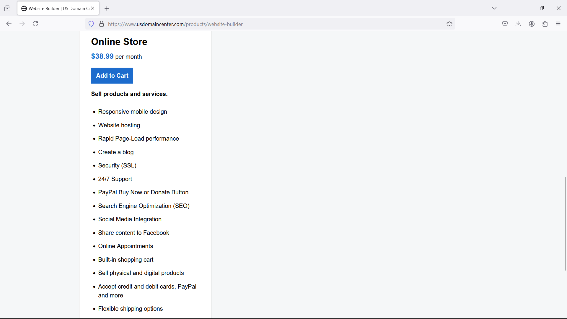 专业科技 - 我们将为您专业地创建 USDomainCenter 在线商店 图片 3