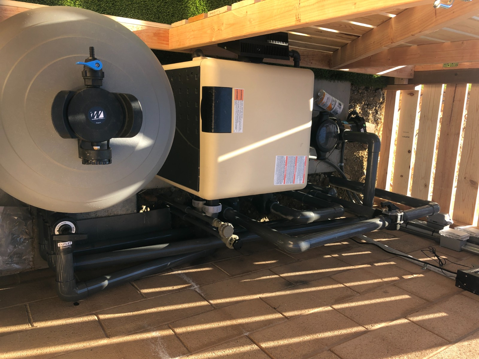 洛杉矶新鸿基泳池填埋 维修 建造 图片 2