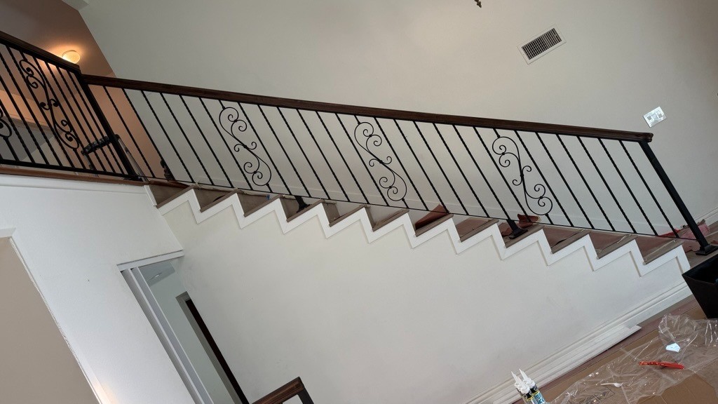 天鼎铁艺制作 – 室内外铁艺门窗安装、围栏护栏、楼梯、防盗门窗、铁艺电动大门 图片 6