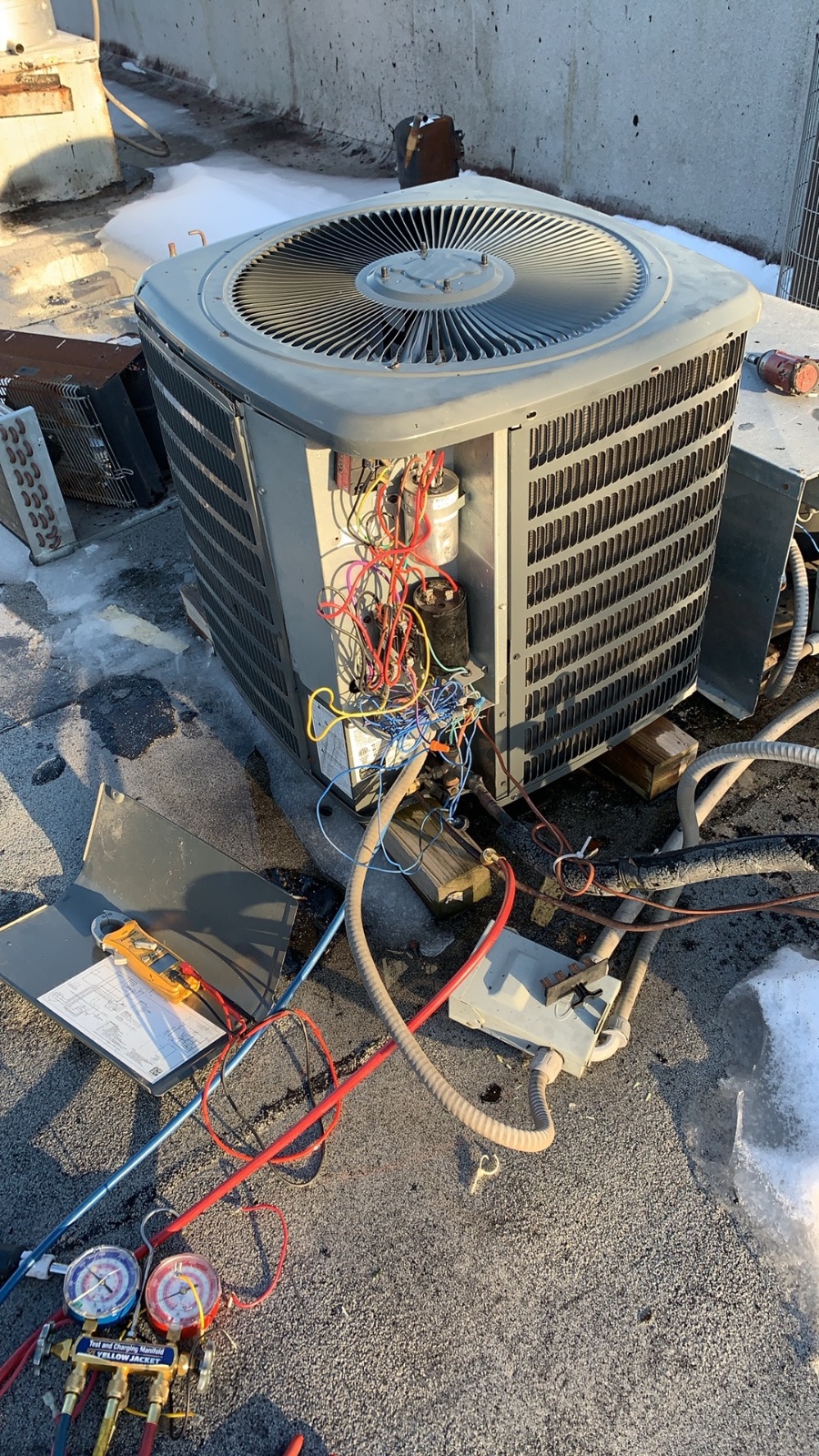 家用商用空调，餐馆制冷维修与安装 休斯顿冷暖水电-煤气-通管 图片 1