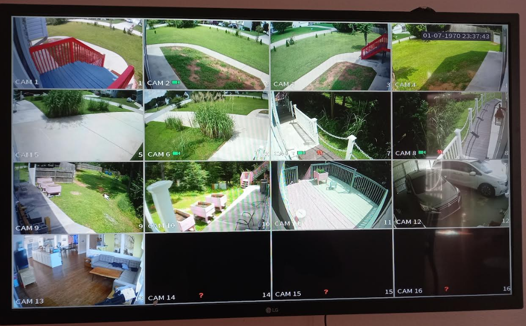 安防摄像头系统安装 HD 图片 2