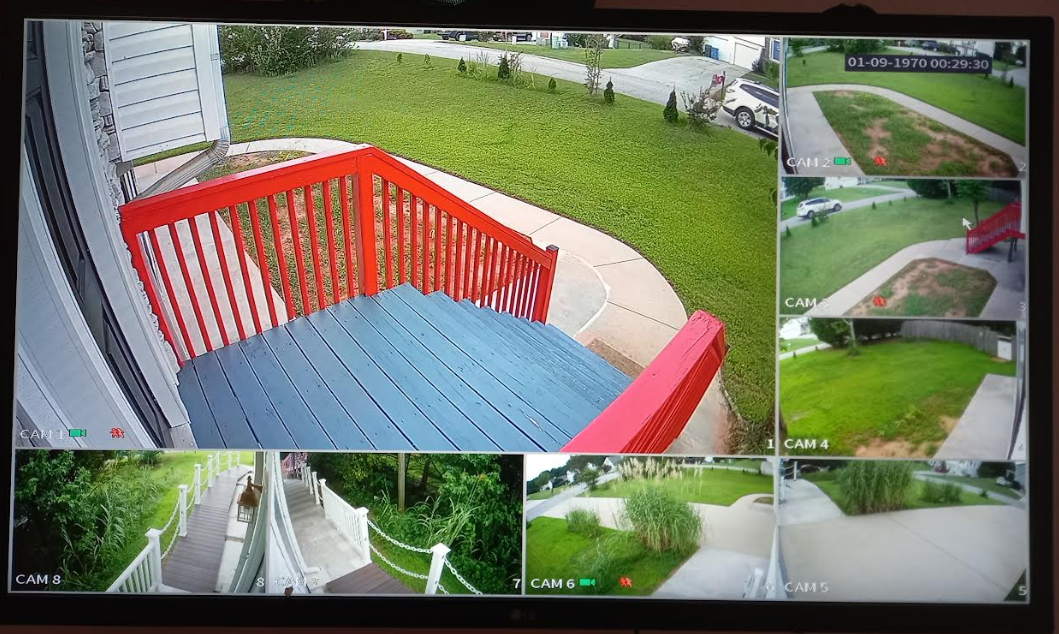 安防摄像头系统安装 HD 图片 4