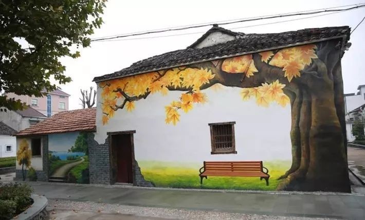 费城手绘壁画装饰，餐厅店铺手绘壁画、手绘墙绘制 图片 7