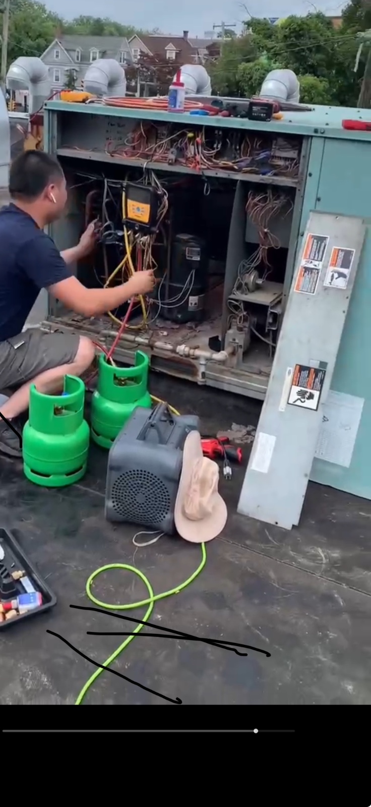 费城餐馆冰箱冷暖空调维修 图片 2