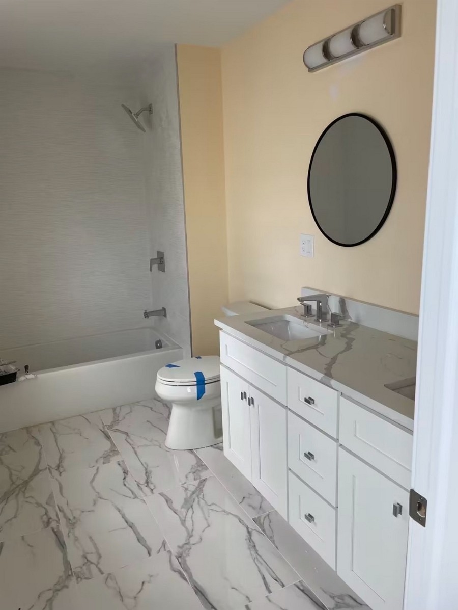 扬州装修承接大華府房屋装修 - 廚房卫浴,磁磚地板,包工包點!免費估價! 大華府装修 photo 2