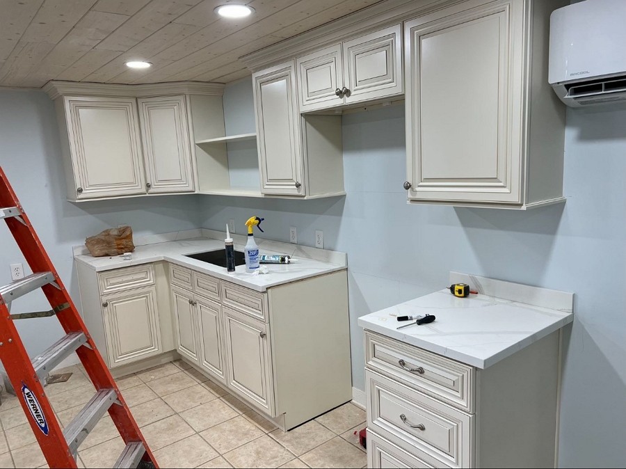 扬州装修承接大華府房屋装修 - 廚房卫浴,磁磚地板,包工包點!免費估價! 大華府装修 photo 9