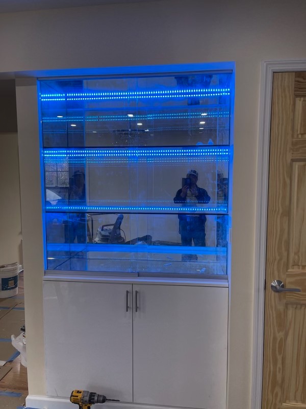 新州满意装修公司专做室内外装修，商业店铺装修，厨房浴室，水泥铺道，土木水电工艺好 图片 7