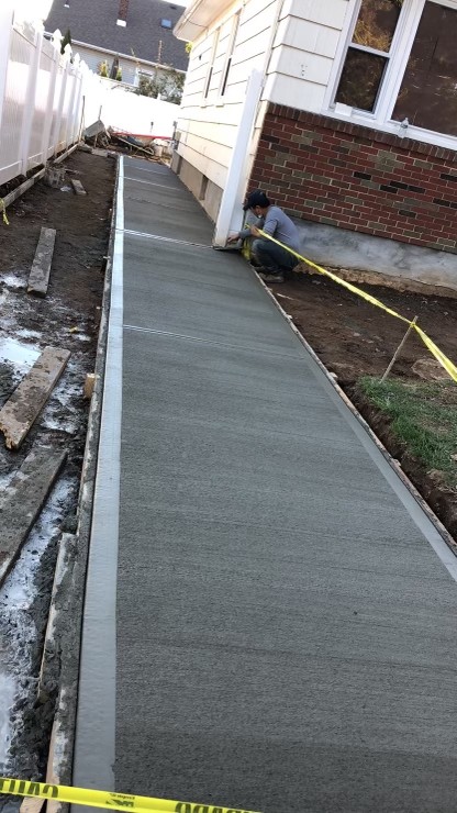 庭院改造，围栏围墙，石砖铺地，水泥车道，外墙翻新，铺新地板，楼梯台阶 NJ photo 3