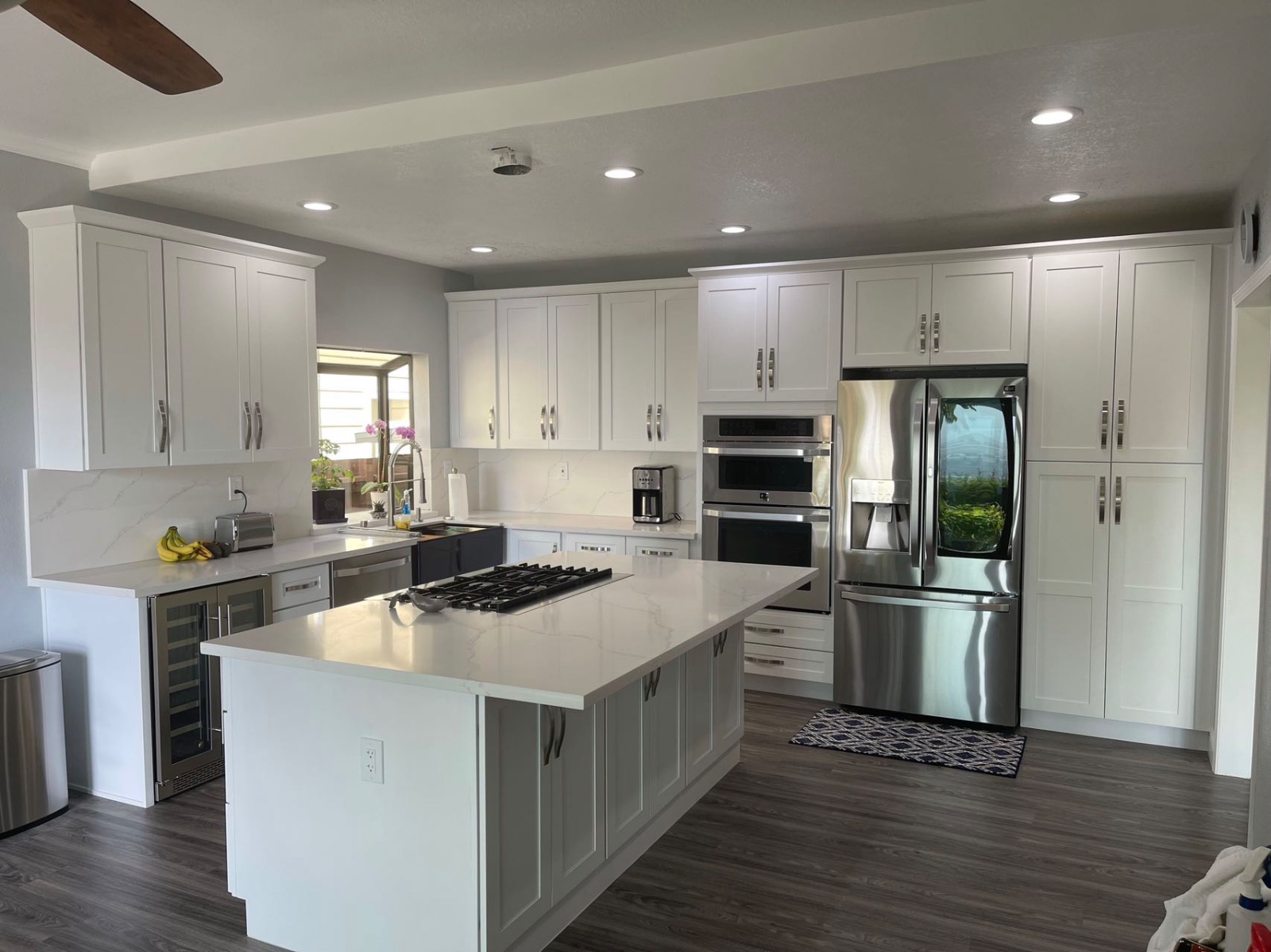 銘翔建筑 旧金山南湾装修师傅  专业地板 厨卫翻新 室内外油漆  换门换窗（用心对待每一位客人） 图片 10