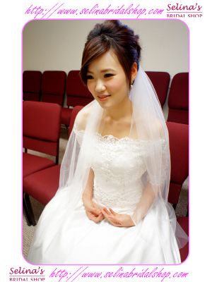 新娘整體造型新娘跟妝舊金山灣區新秘 Selina Bridal Shop 图片 2