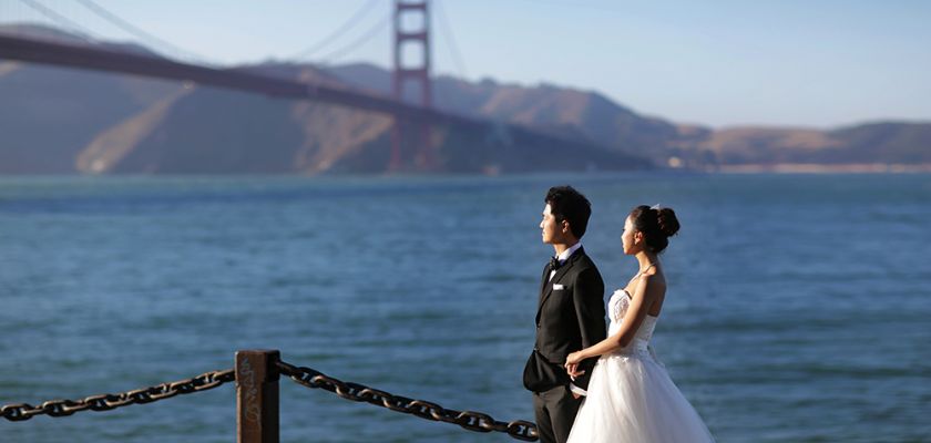 华人婚纱摄影婚礼跟拍写真全家福 图片 2