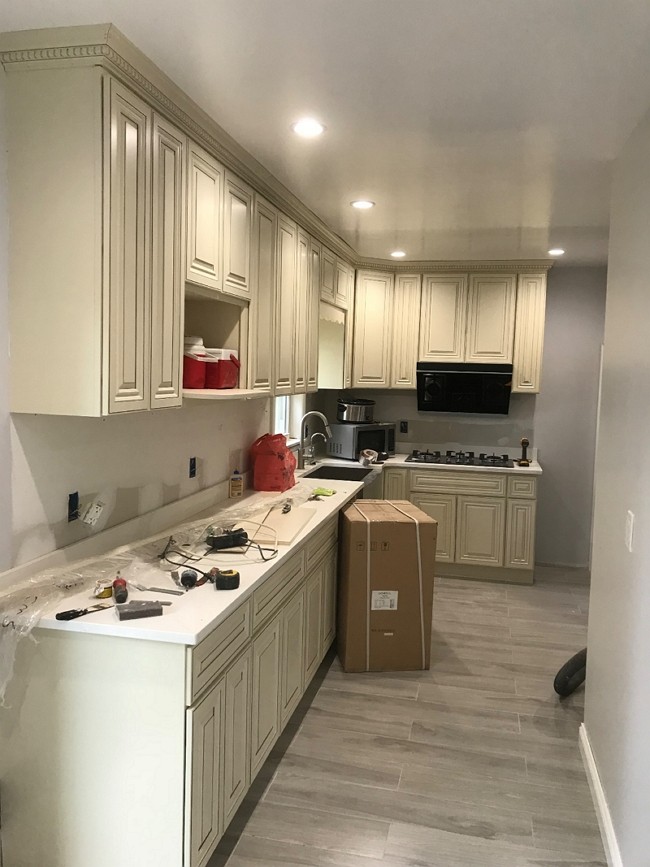 纽约皇后区法拉盛房屋装修，联系大作为装修公司，住宅内外装修，店铺装修，厨房浴室装修，土库/围墙/车道 photo 4