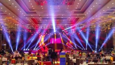 郑州年会策划舞台桁架灯光音响大屏租赁 图片 3