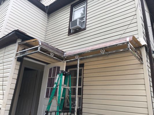 栏杆 雨棚 工字铁 图片 4