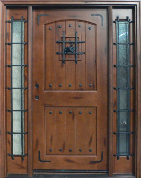 實木工藝大門 图片 1