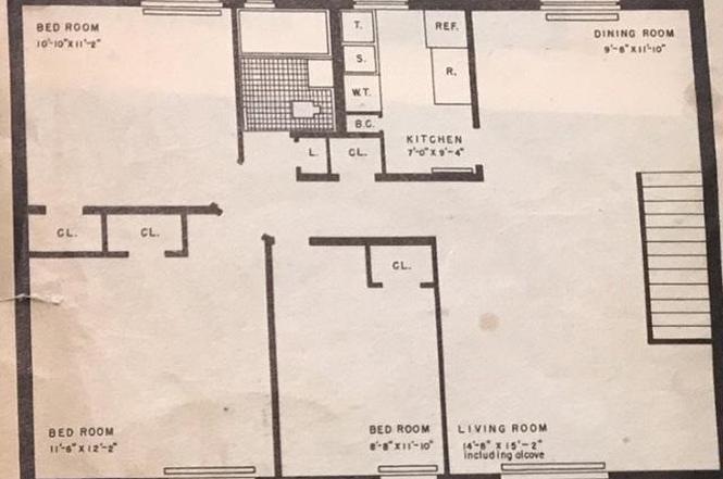 26学区三房两厅一浴带阁楼coop出售，查收入8万5以上