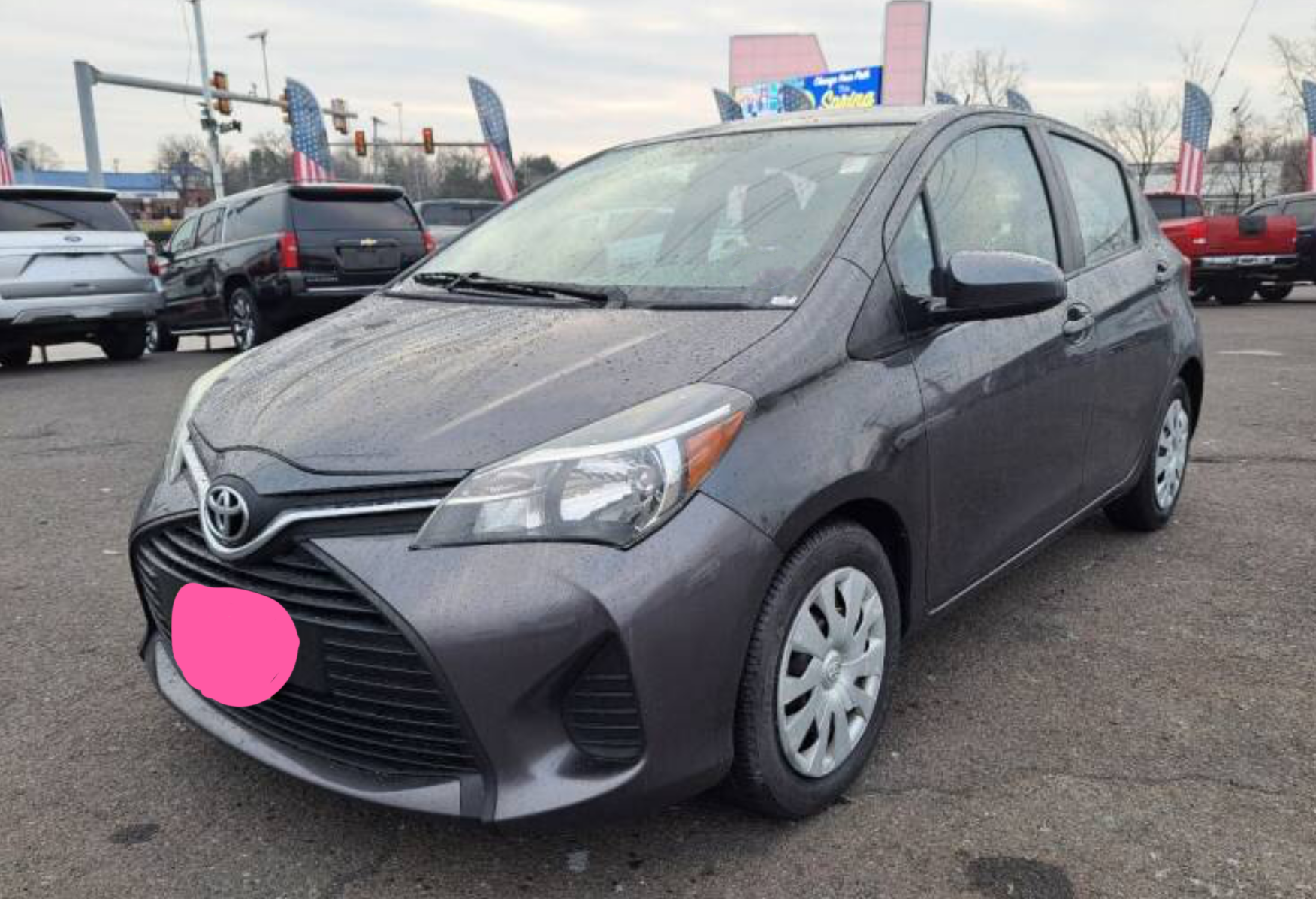 2016 Toyota Yaris Hatchback priced at 11,350