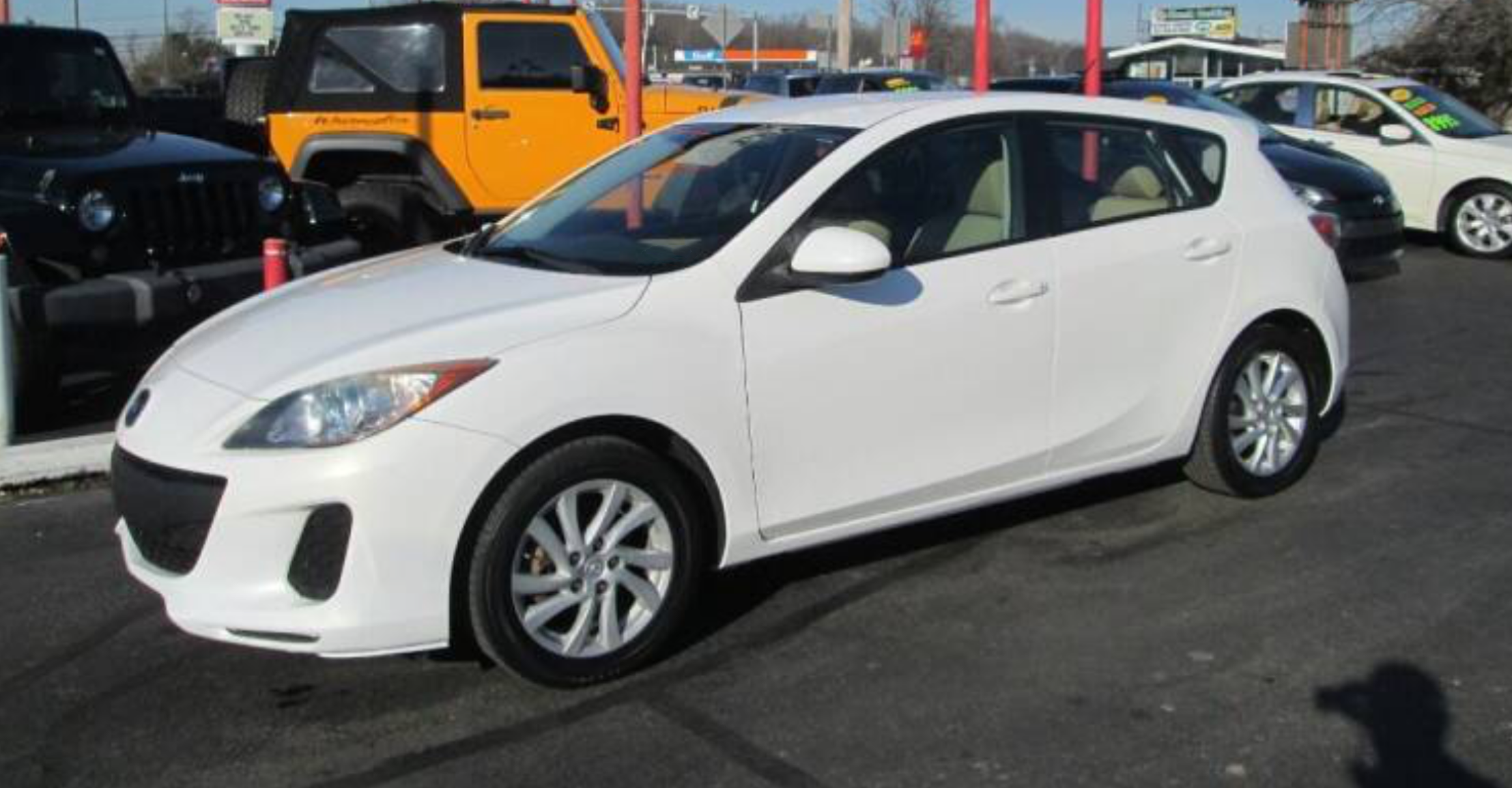 2012 Mazda MAZDA3 i Touring Mazda sedan, priced at 9995