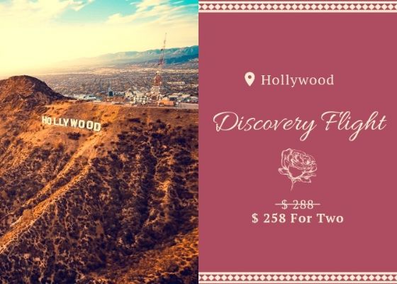 七夕特惠洛杉矶双人飞行观体验低至109 [飞行观光]