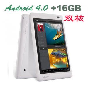 安卓4.0 双核A9架构 16GB 电容屏 平板电脑