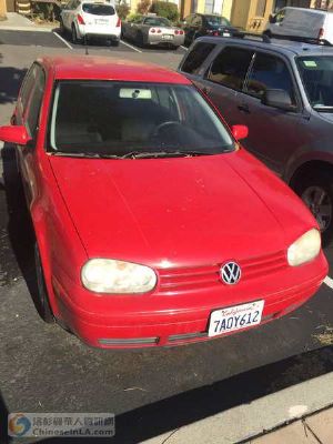 美国洛杉矶二手车2003年大众golf 12万mile 2700美元 图片 5