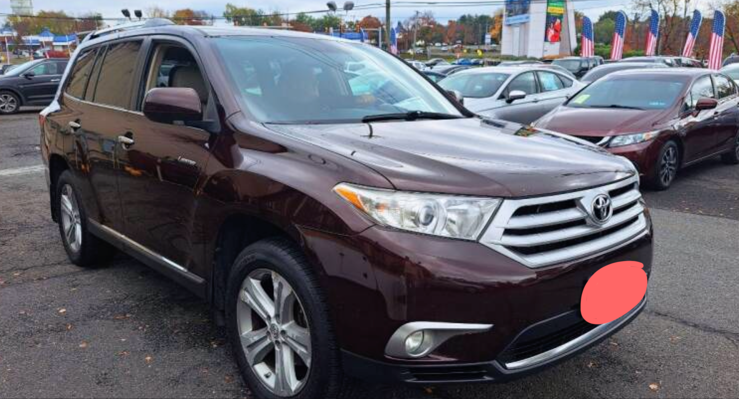 2012 Toyota Highlander Limited Toyota SUV with seven seats, priced at 18,250 photo 5