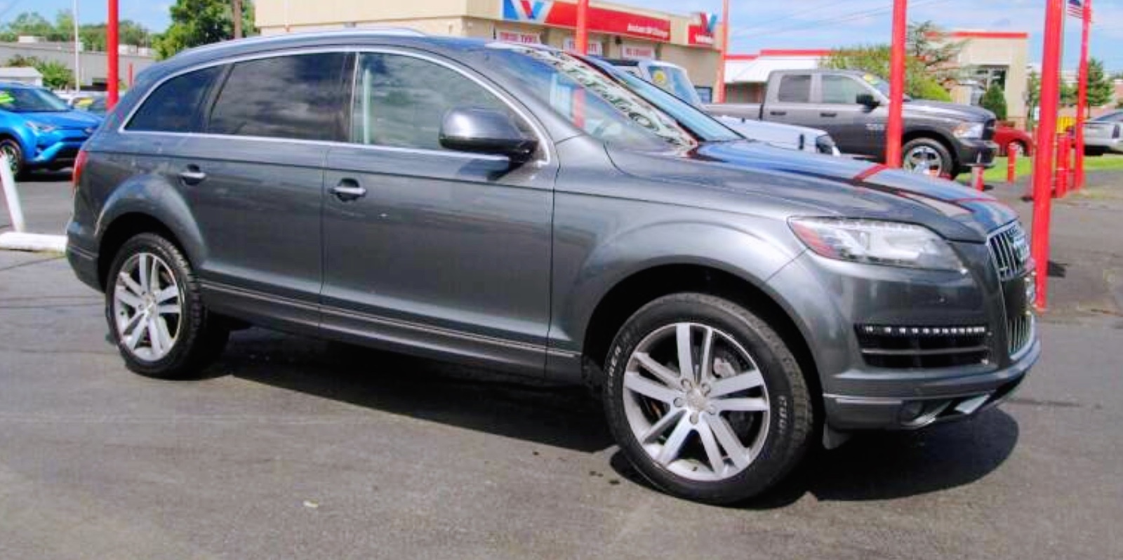 2014 Audi Q7 3.0T Quattro Premium Plus Audi SUV with seven seats, priced at 17,995 photo 7
