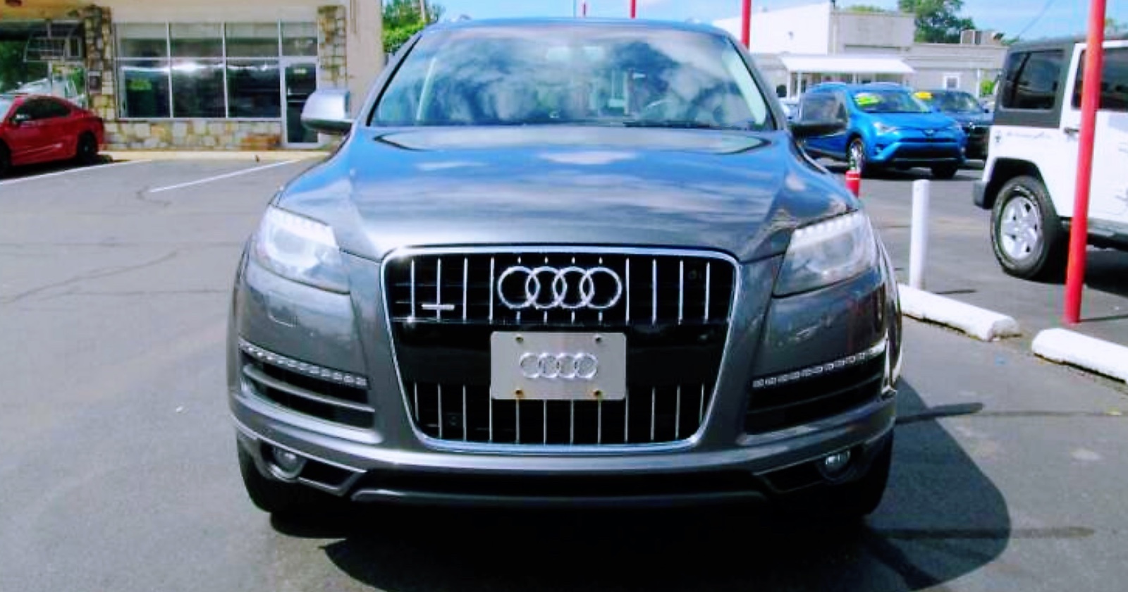 2014 Audi Q7 3.0T Quattro Premium Plus Audi SUV with seven seats, priced at 17,995 photo 5