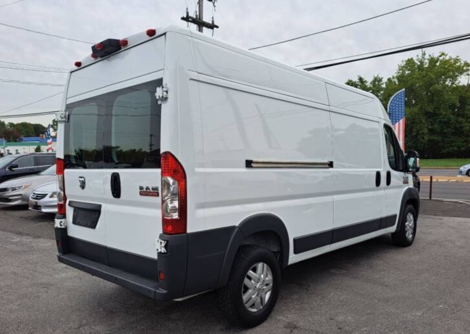 2014 RAM proMaster Cargo 2500 159 WB High Roof Daoqi high roof truck, priced at 17350 photo 7