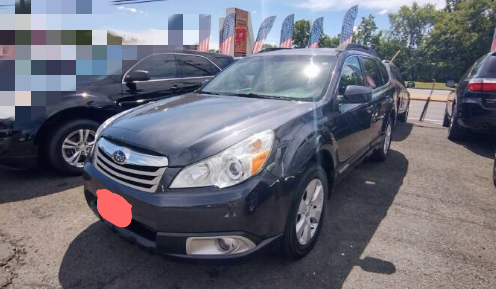 2011 Subaru Outback 2.5i Premium priced at 9350
