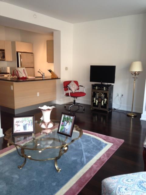 Theater District studio condo in a luxury building