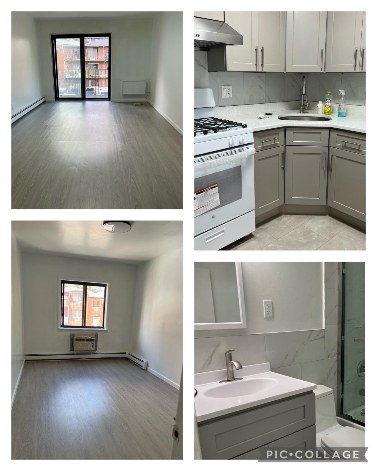 法拉盛中心 一房一厅带阳台新专修 出租