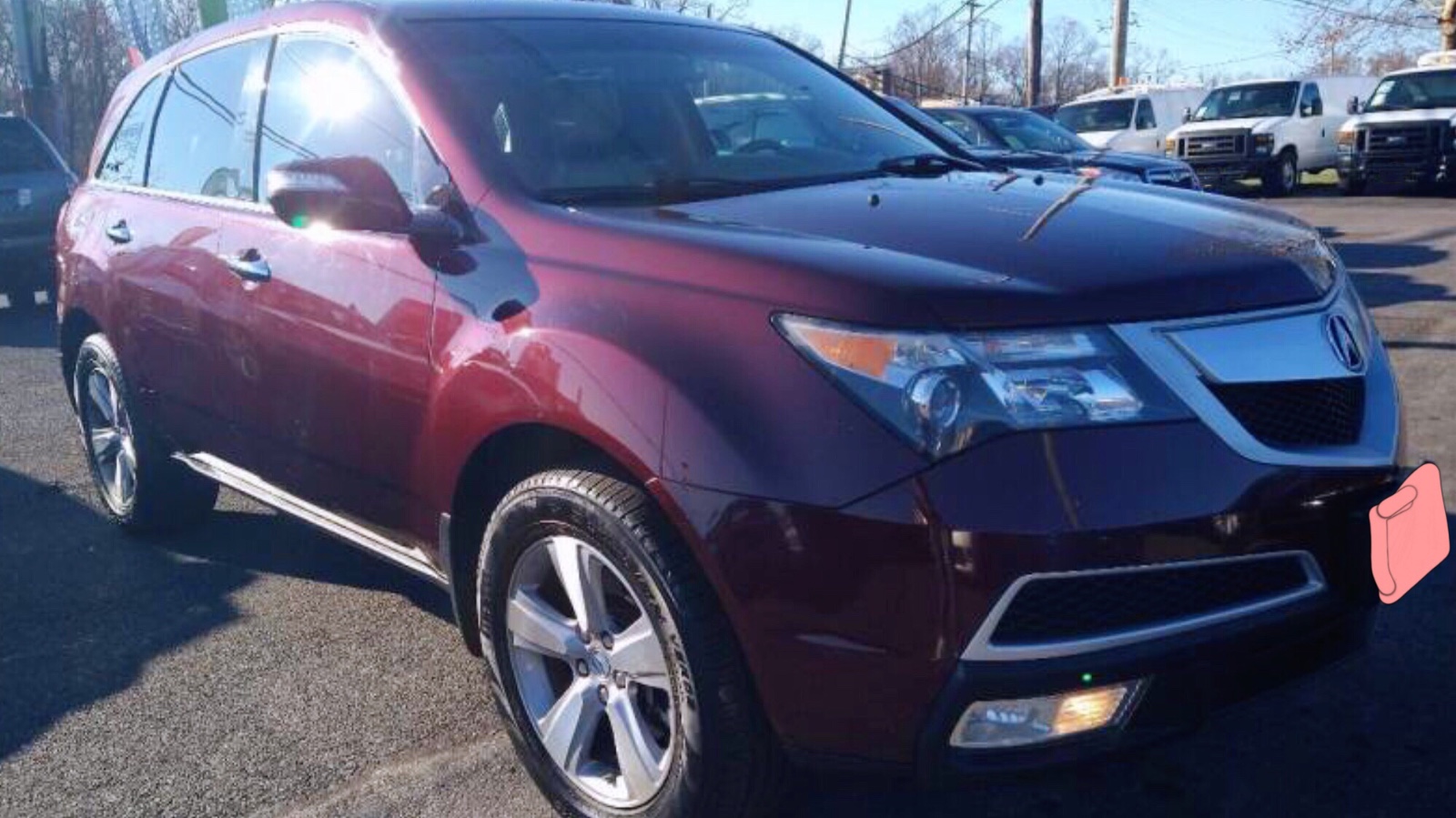 2012 Acura MDX Acura SUV seven seats priced at 11,950