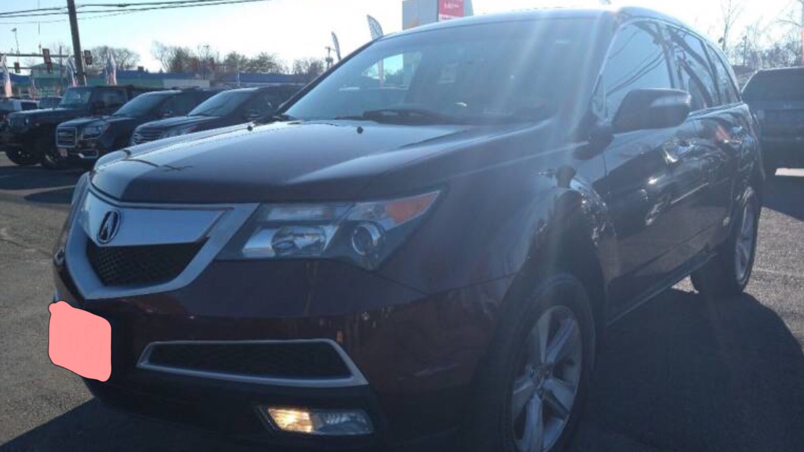 2012 Acura MDX priced at 11,950