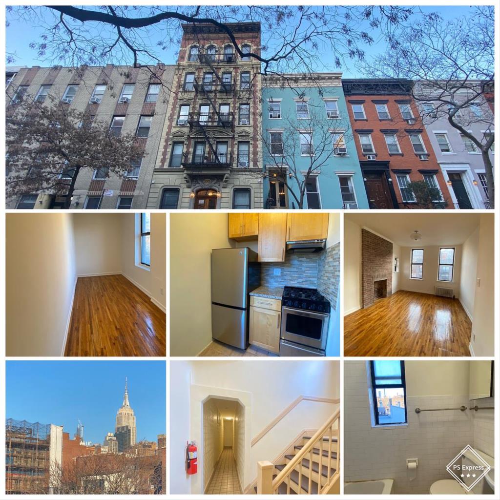 纽约曼哈顿West 19街优雅战前公寓楼出租