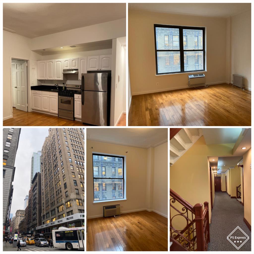 免佣金 纽约曼哈顿近帝国大厦一室一厅出租2650月