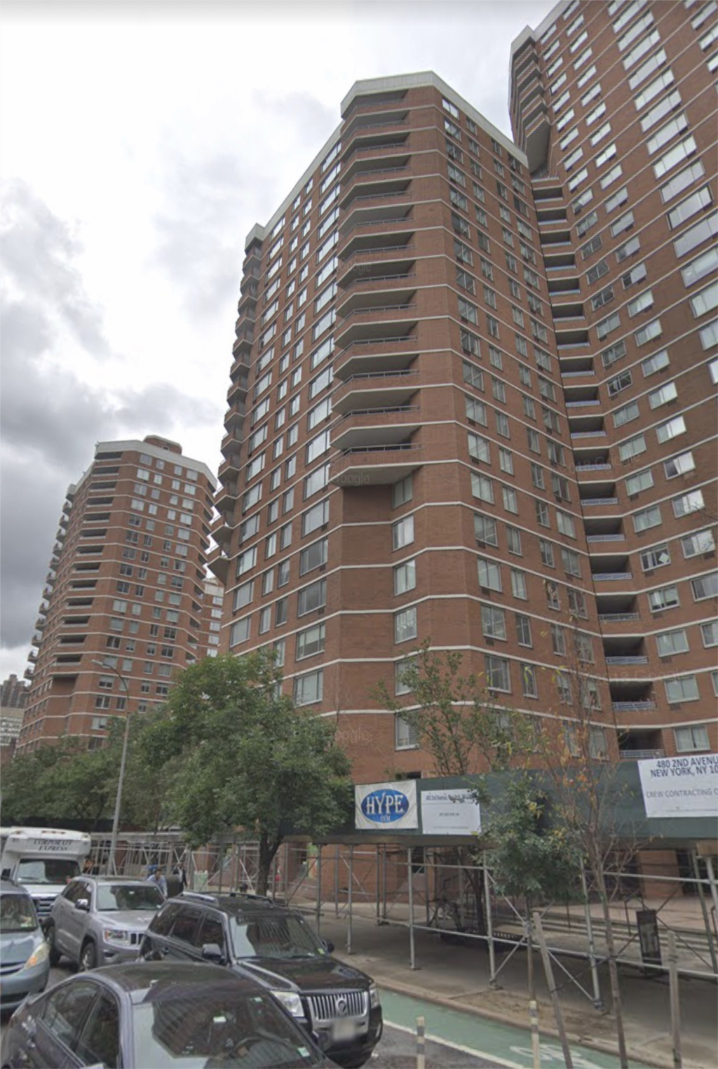 纽约市曼哈顿中城一室一厅公寓_3100/月包水，暖气