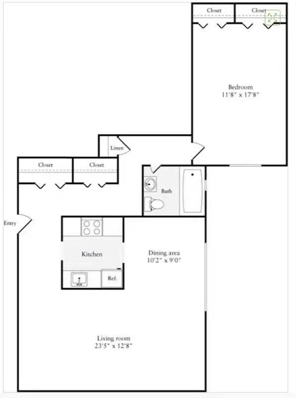 DC低价好房，仅一间，1月入住