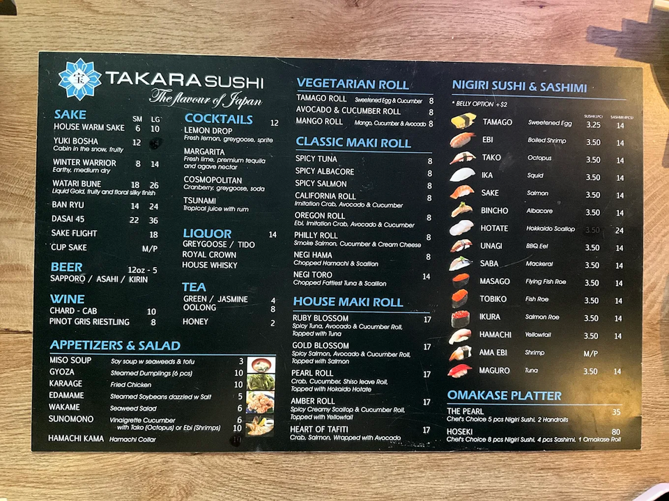 Takara Sushi Pdx Pearl District