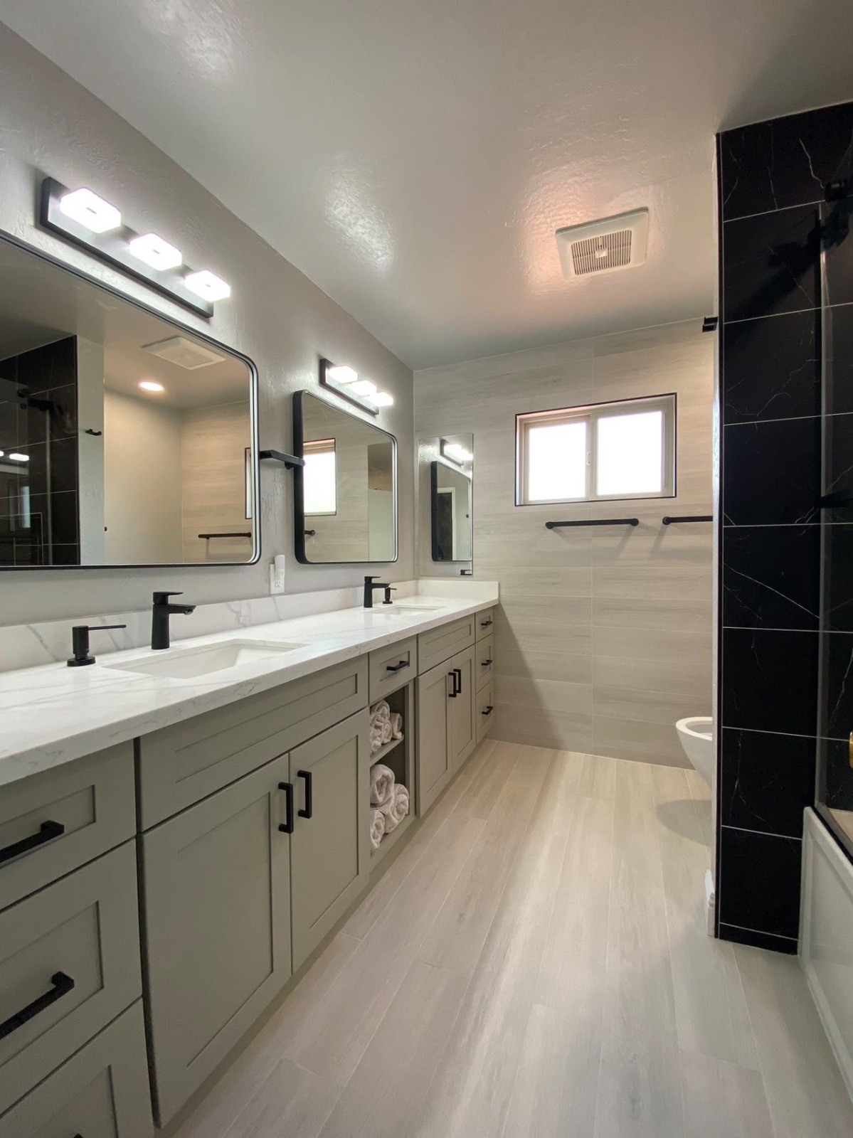 銘翔建筑 旧金山南湾装修师傅  专业地板 厨卫翻新 室内外油漆  换门换窗（用心对待每一位客人）