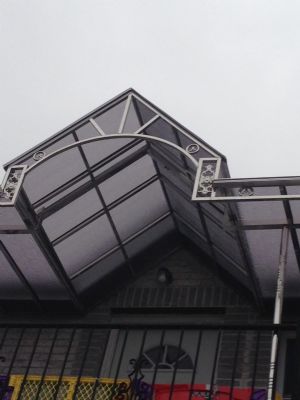 栏杆 雨棚 工字铁