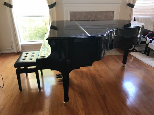九五成新三角琴低价转让 [钢琴]
