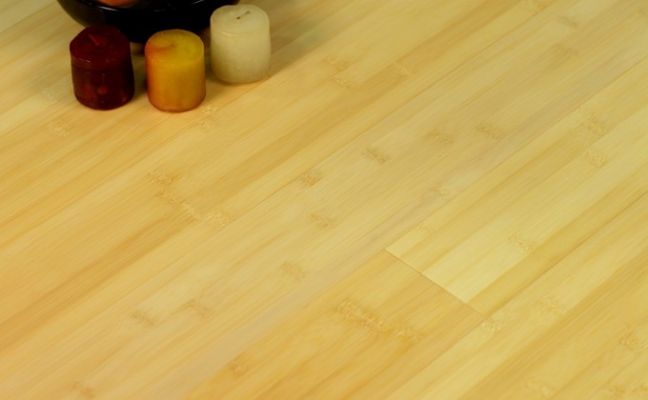 Baili Export Natural Color Flat Pressed Bamboo Flooring