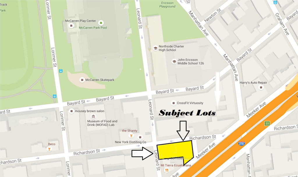 Development site for sale in Brooklyn NY