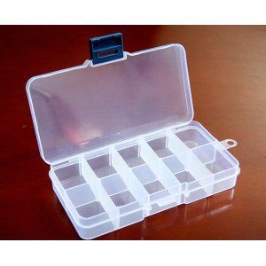 10格DIY收纳盒 PP分格收纳盒