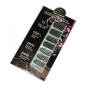 魔幻创意美甲贴 骷髅纹凝胶指甲贴16片装