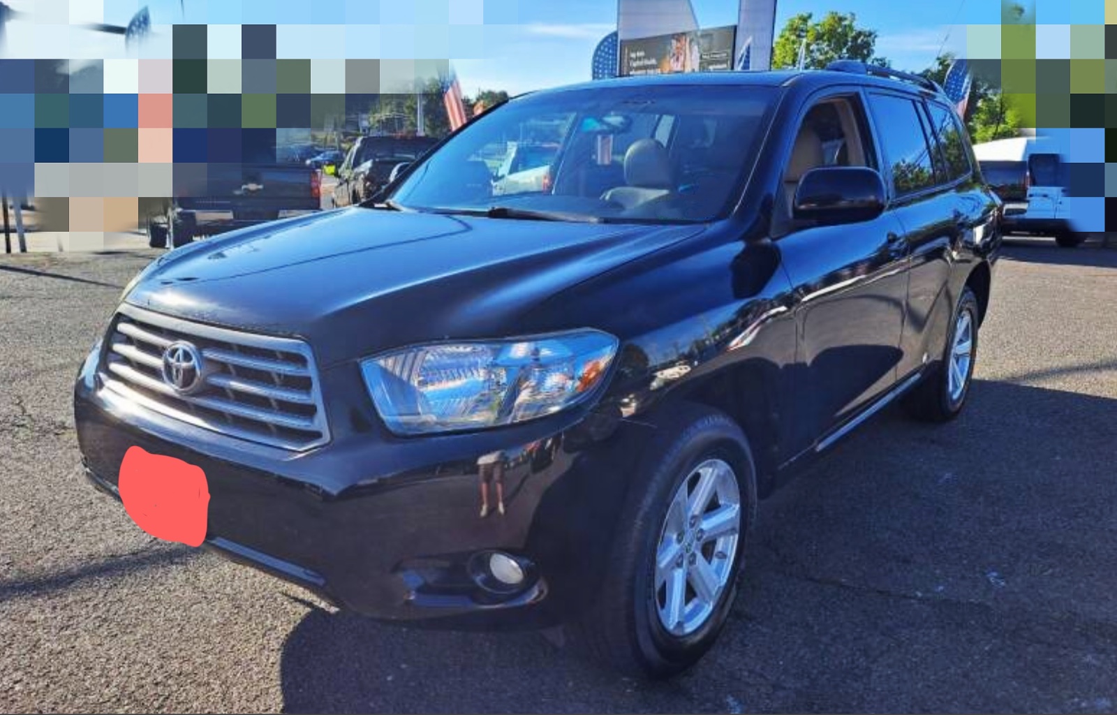 2010 Toyota Highlander SE Highlander SUV seven seats, priced at 13,350