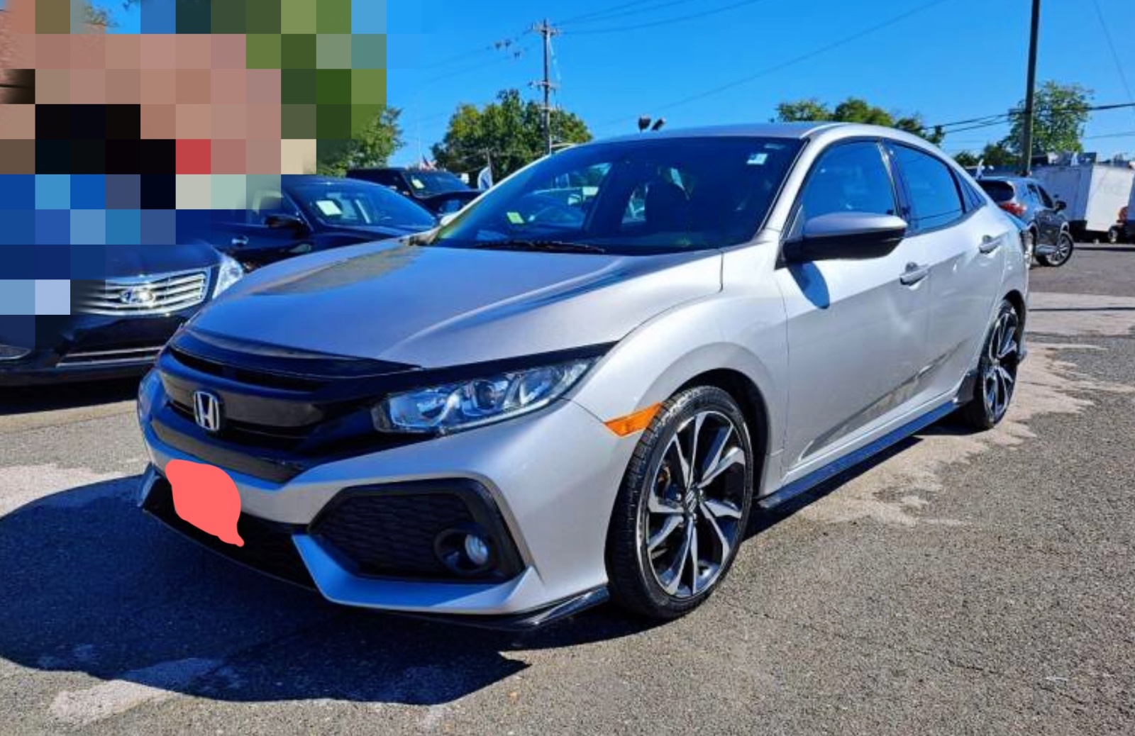 2018 Honda Civic Sport Honda Civic sports sedan, priced at 25,350