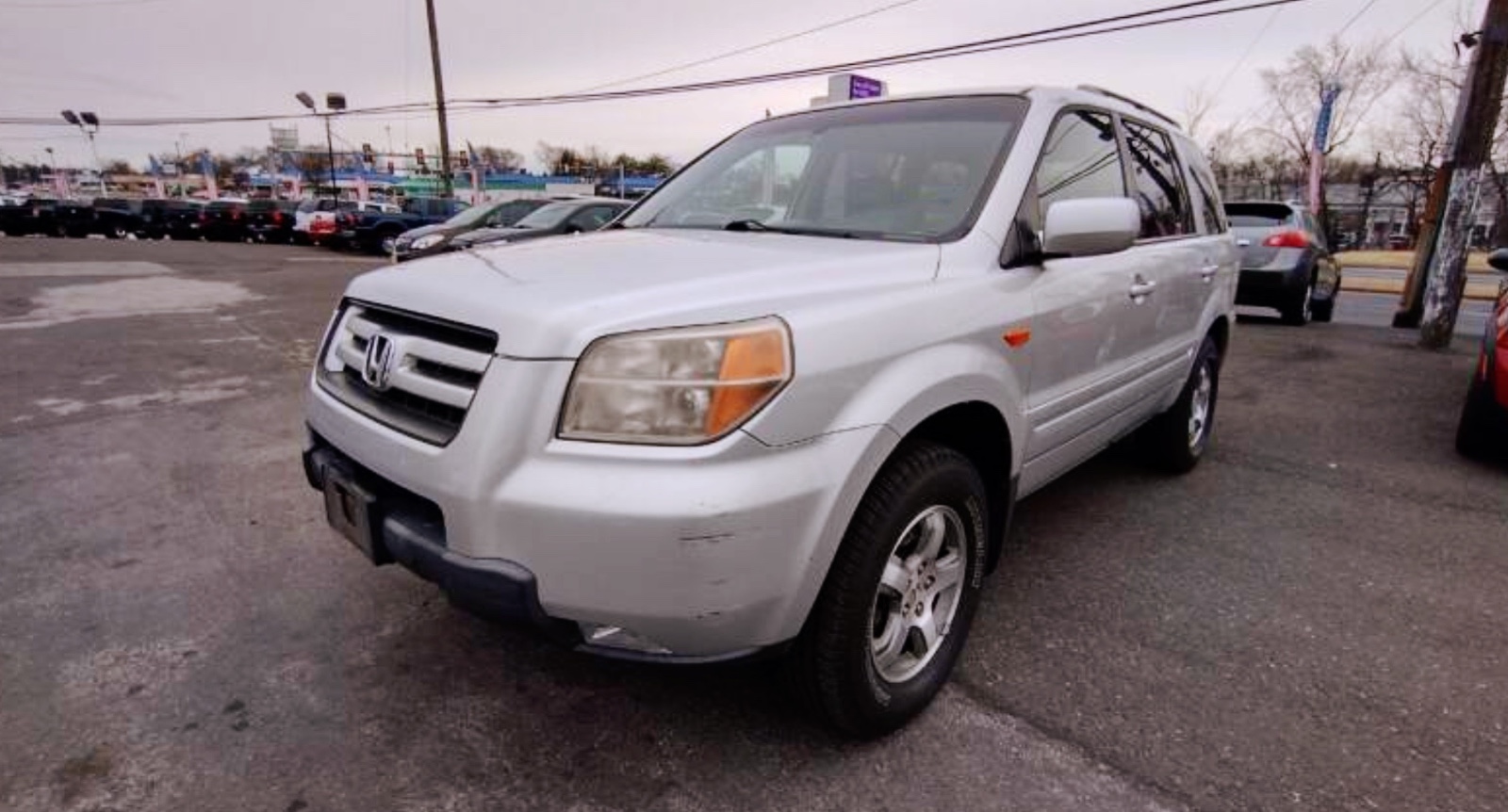 2008 Honda Pilot EX-L priced at 9750