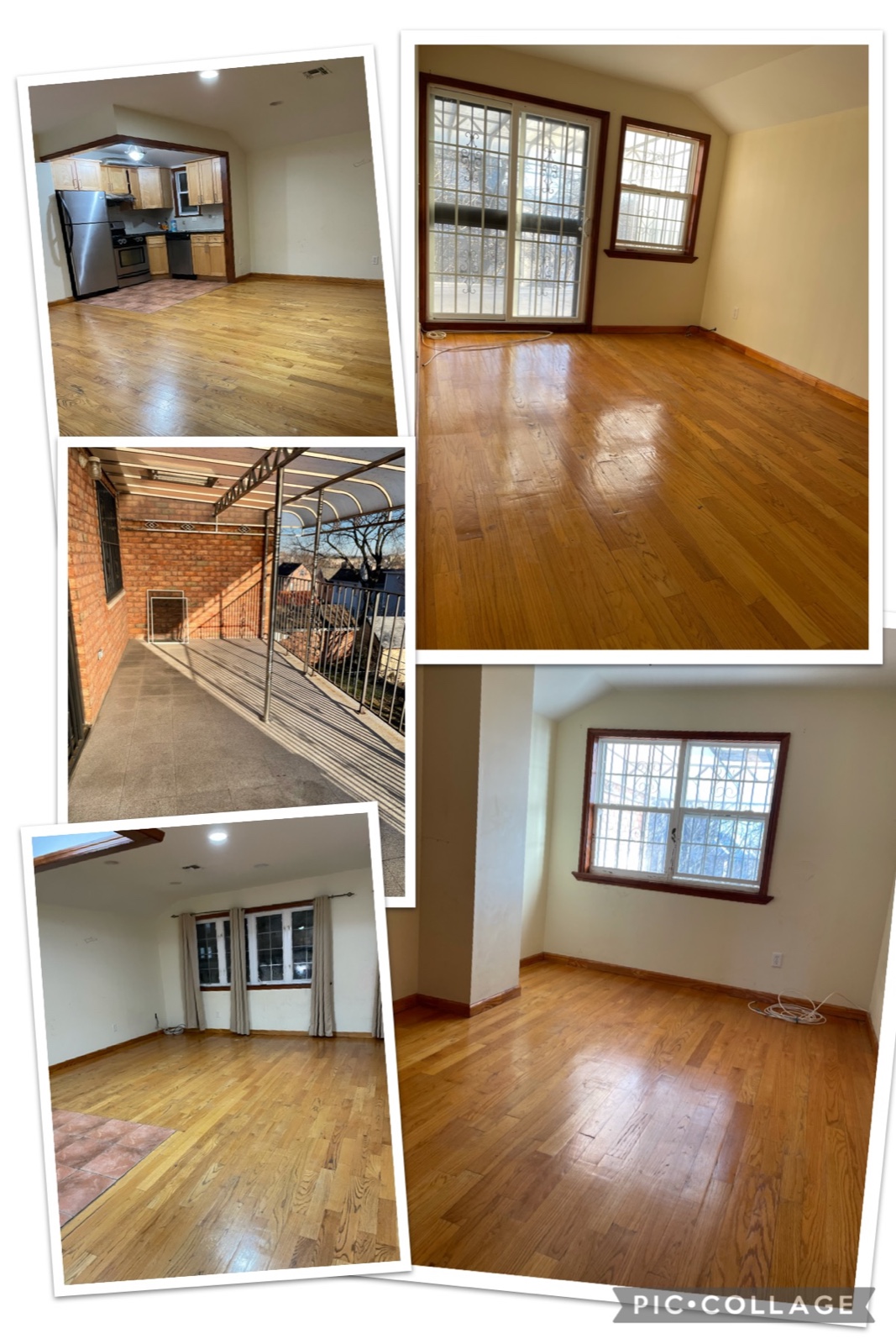 法拉盛cherry ave两房一厅带车位阳台出租